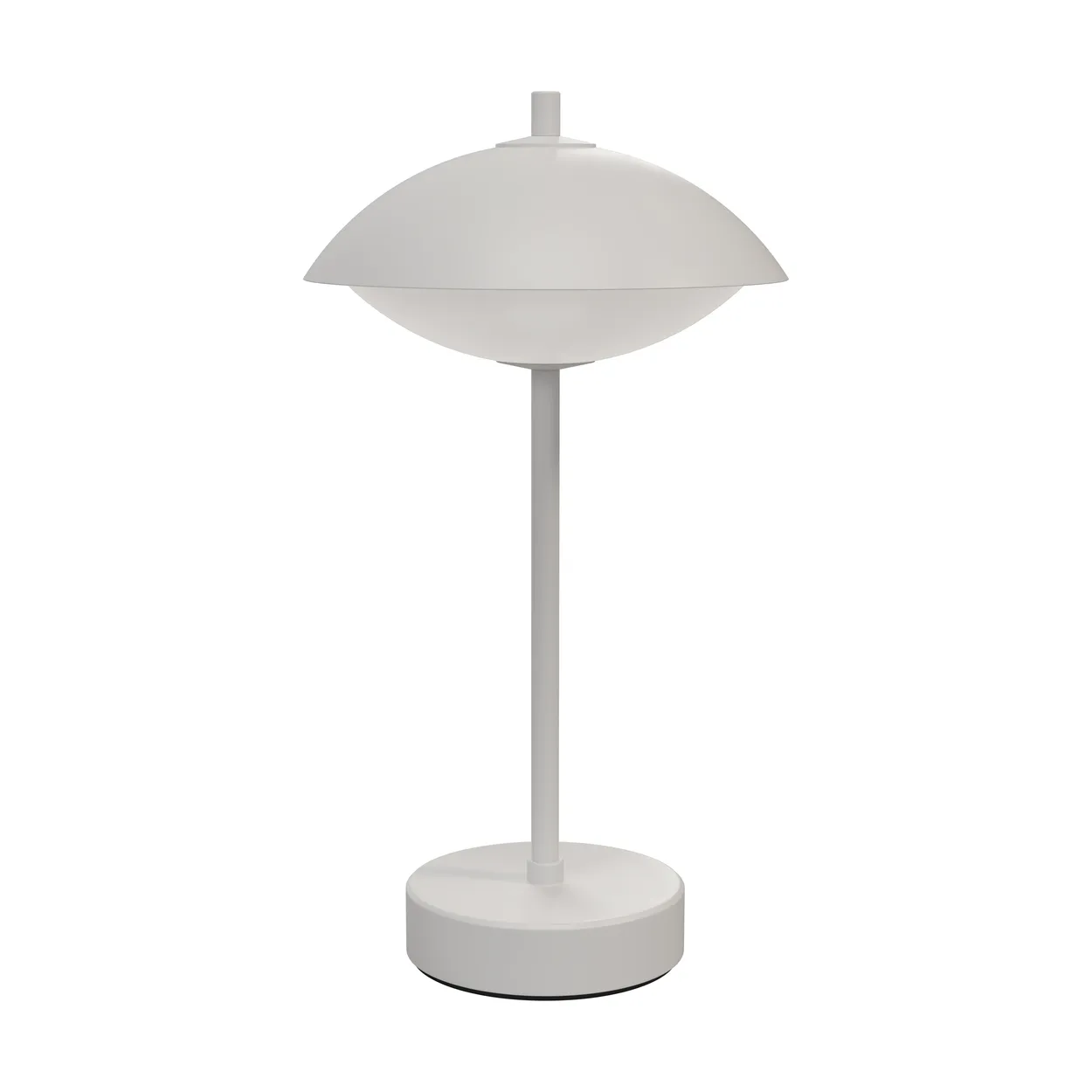 Fritz Hansen Clam portable table lamp 31 cm White | Scandinavian Design | Desk & table lamps | White