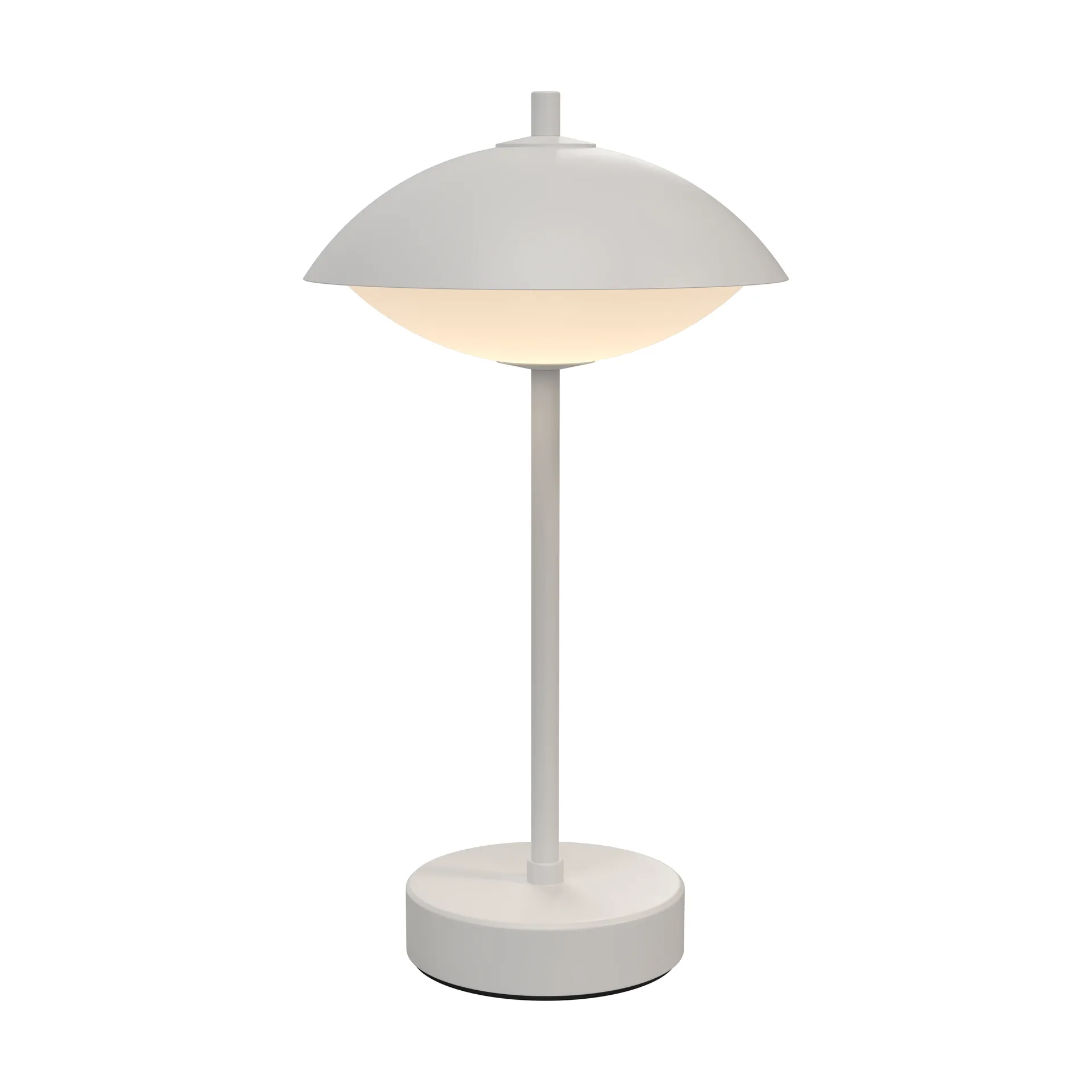 Clam portable table lamp 31 cm, White Fritz Hansen