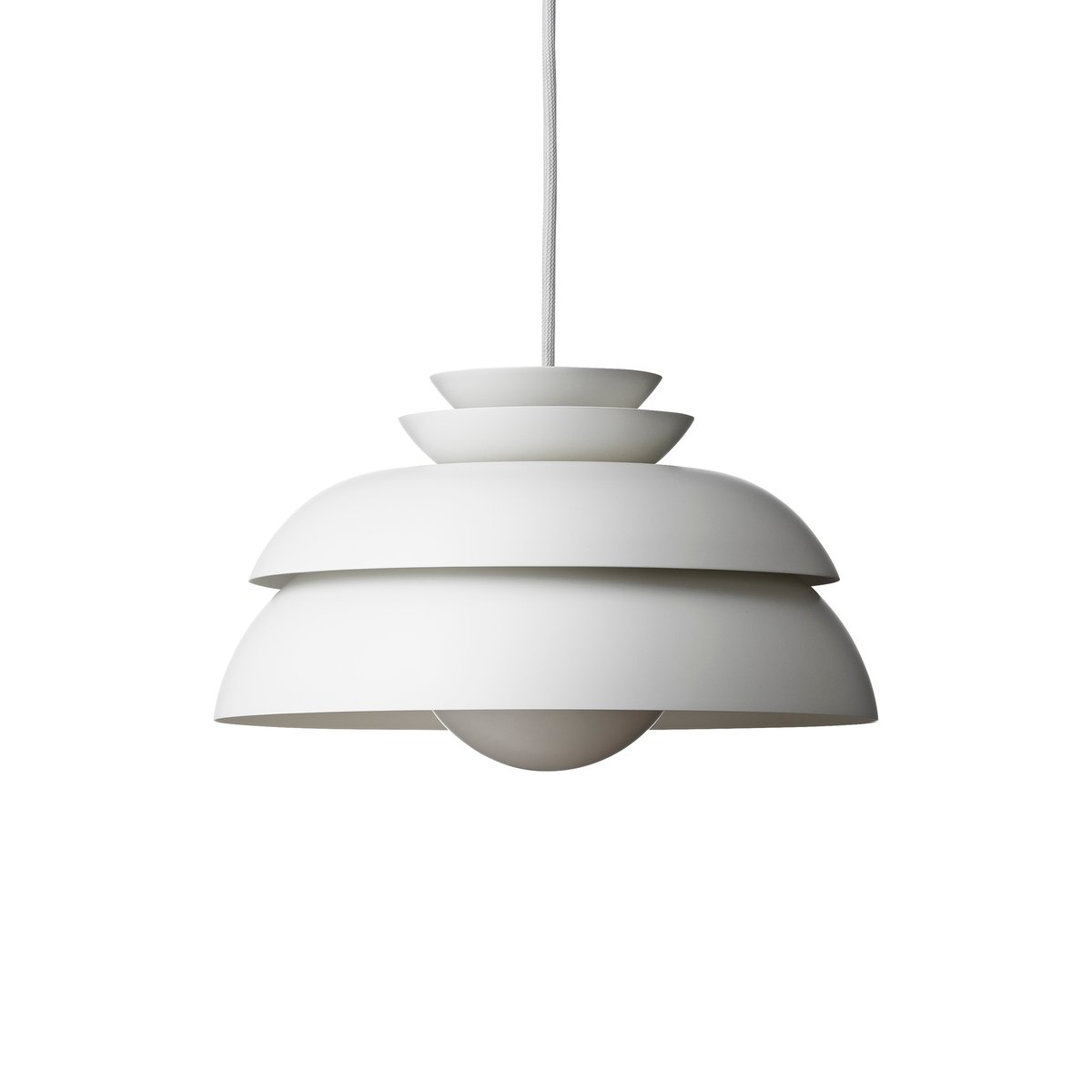 Fritz Hansen Concert pendant white P1 | Scandinavian Design | Pendant lamps | White