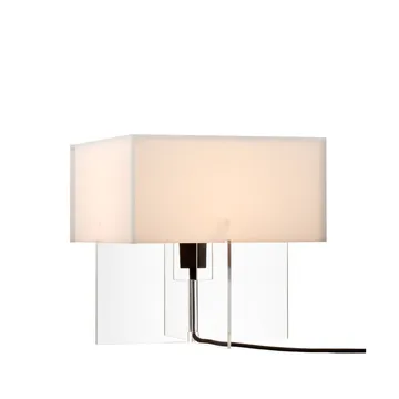 Cross-Plex T-300 table lamp - Opal-stand in acrylic - Fritz Hansen