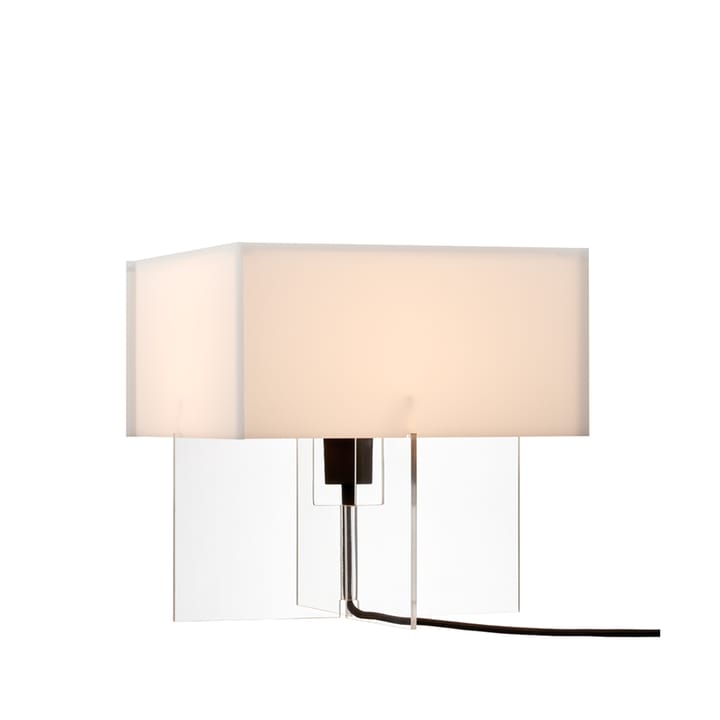 Cross-Plex T-300 table lamp - Opal-stand in acrylic - Fritz Hansen
