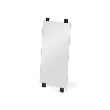 Cutter mirror - Oak black-stained - Fritz Hansen