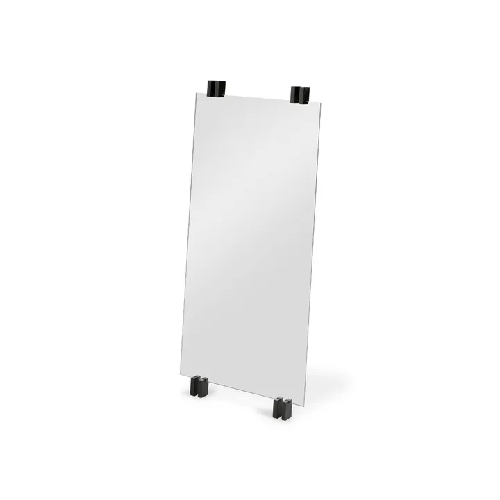 Cutter mirror - Oak black-stained - Fritz Hansen