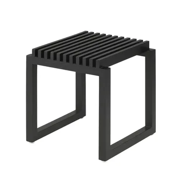 Cutter stool - black-painted oak - Fritz Hansen