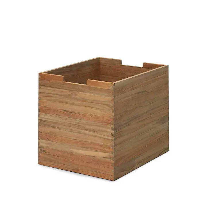 Cutter storage box large - Teak - Fritz Hansen