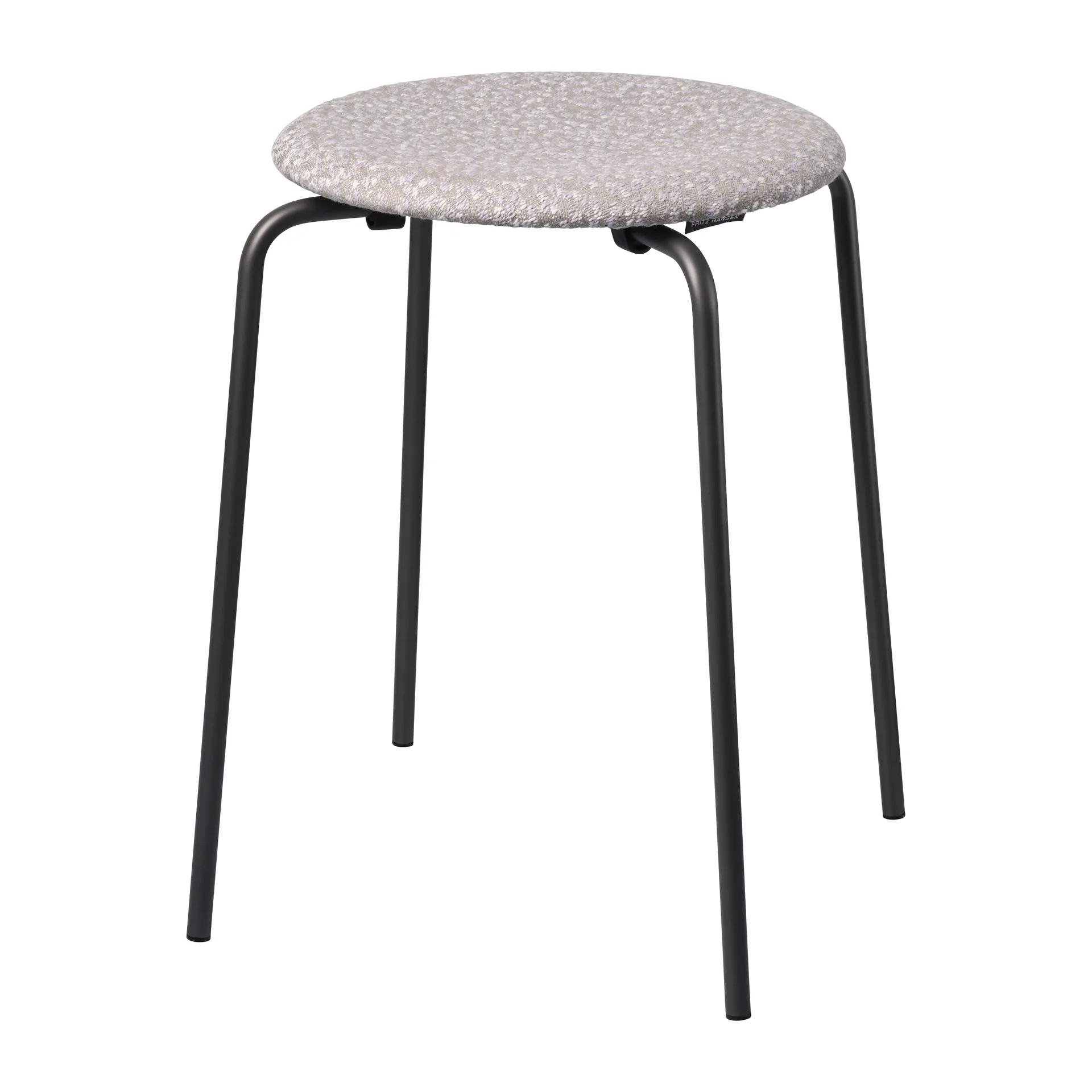 Dot stool fabric, Grey-beige-white Fritz Hansen
