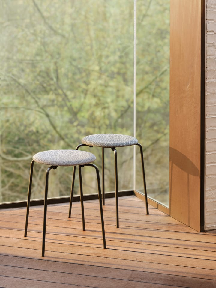 Dot stool fabric, Grey-beige-white Fritz Hansen