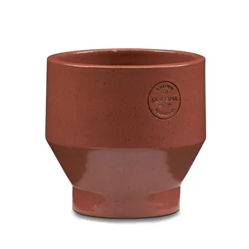 Edge pot (indoor) Ø15 cm - burned red - Fritz Hansen