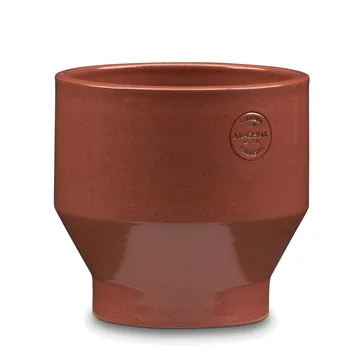 Edge pot (indoor) Ø18 cm - burned red - Fritz Hansen