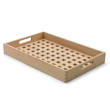 Fionia tray 32x48 cm - Oak - Fritz Hansen