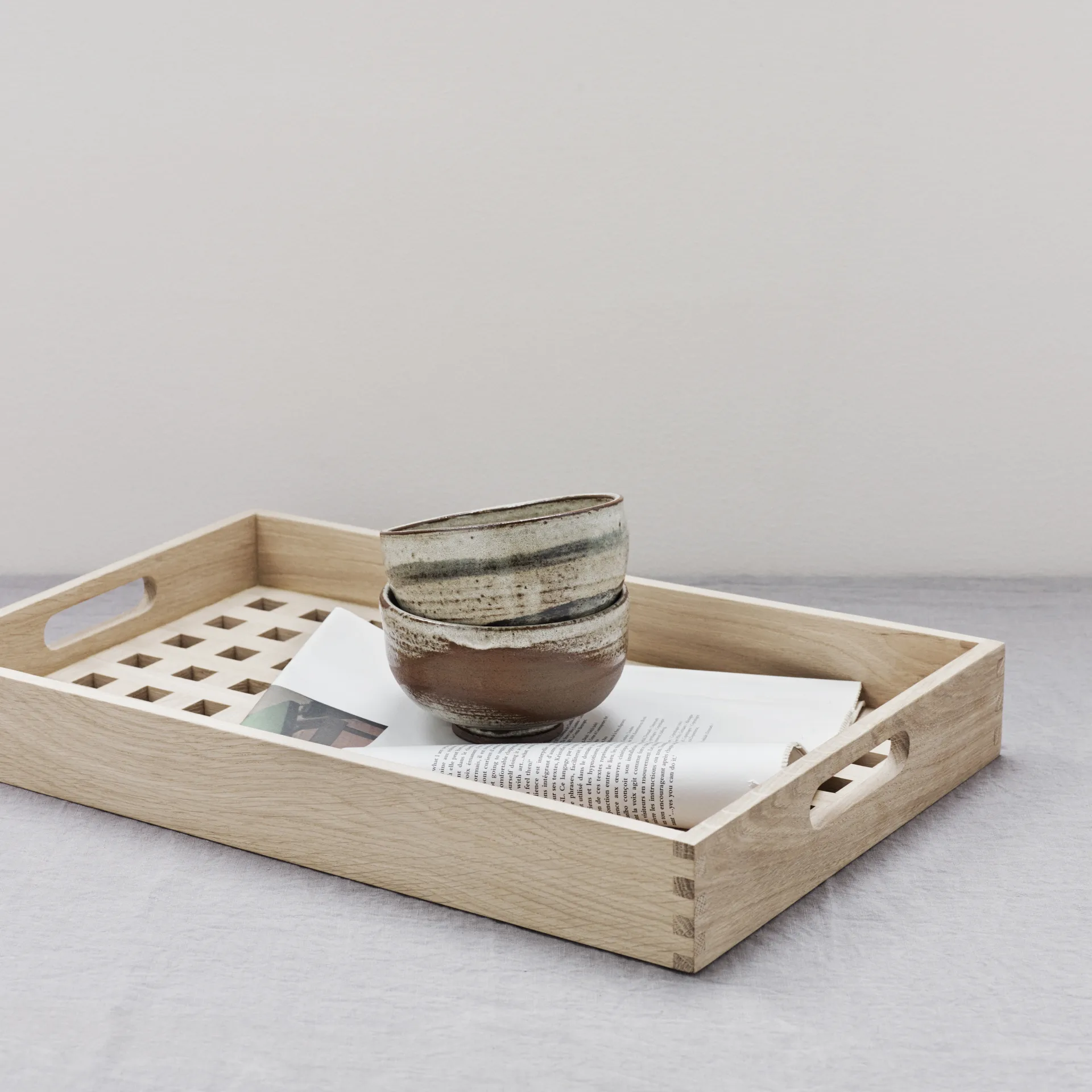 Fionia tray 32x48 cm, Oak Fritz Hansen