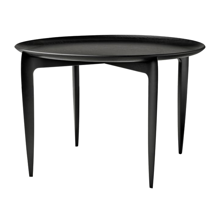 Foldable Tray Table Ø60 cm - Black - Fritz Hansen