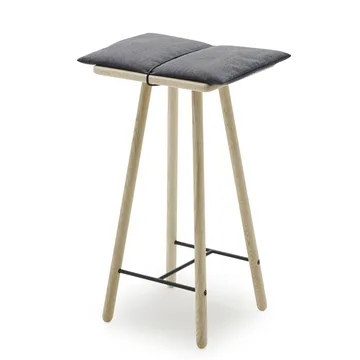 Georg barstool low - Oak - Fritz Hansen