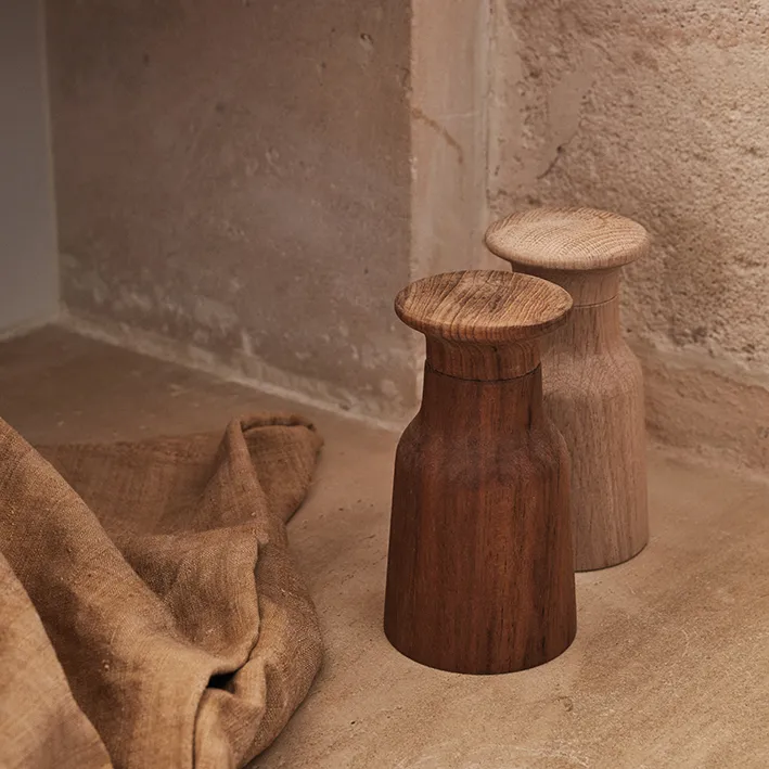 Hammer salt- and pepper mill, Oak Fritz Hansen