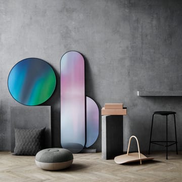 High Dot stool leather - Cowboy black - Fritz Hansen