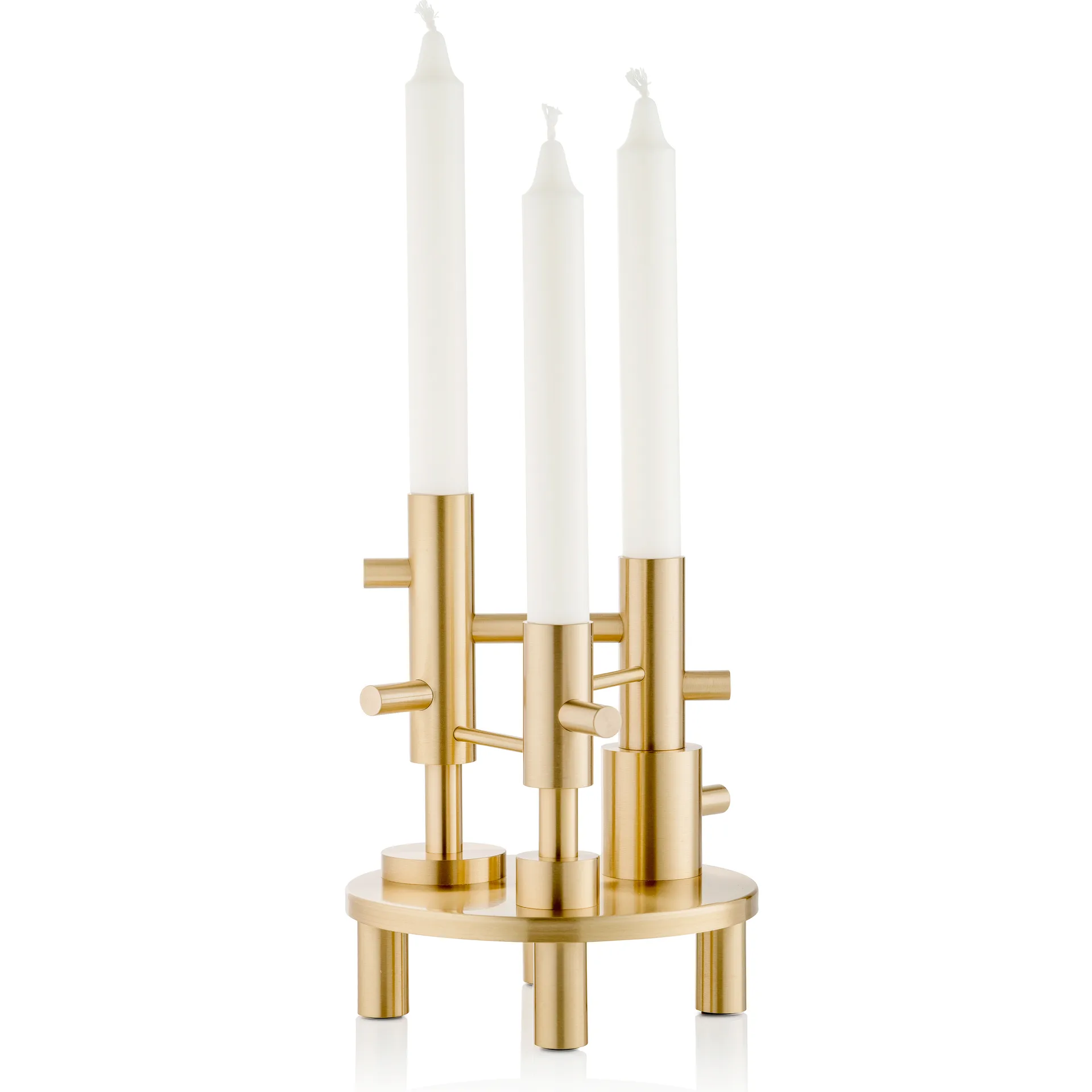 Jaime Hayon candle holder large, Brass Fritz Hansen