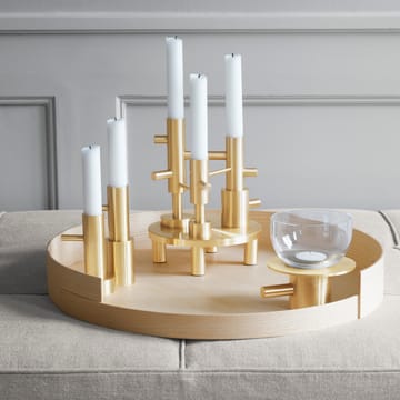 Jaime Hayon candle holder large - Brass - Fritz Hansen