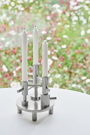 Jaime Hayon candle holder large - Stainless steel - Fritz Hansen