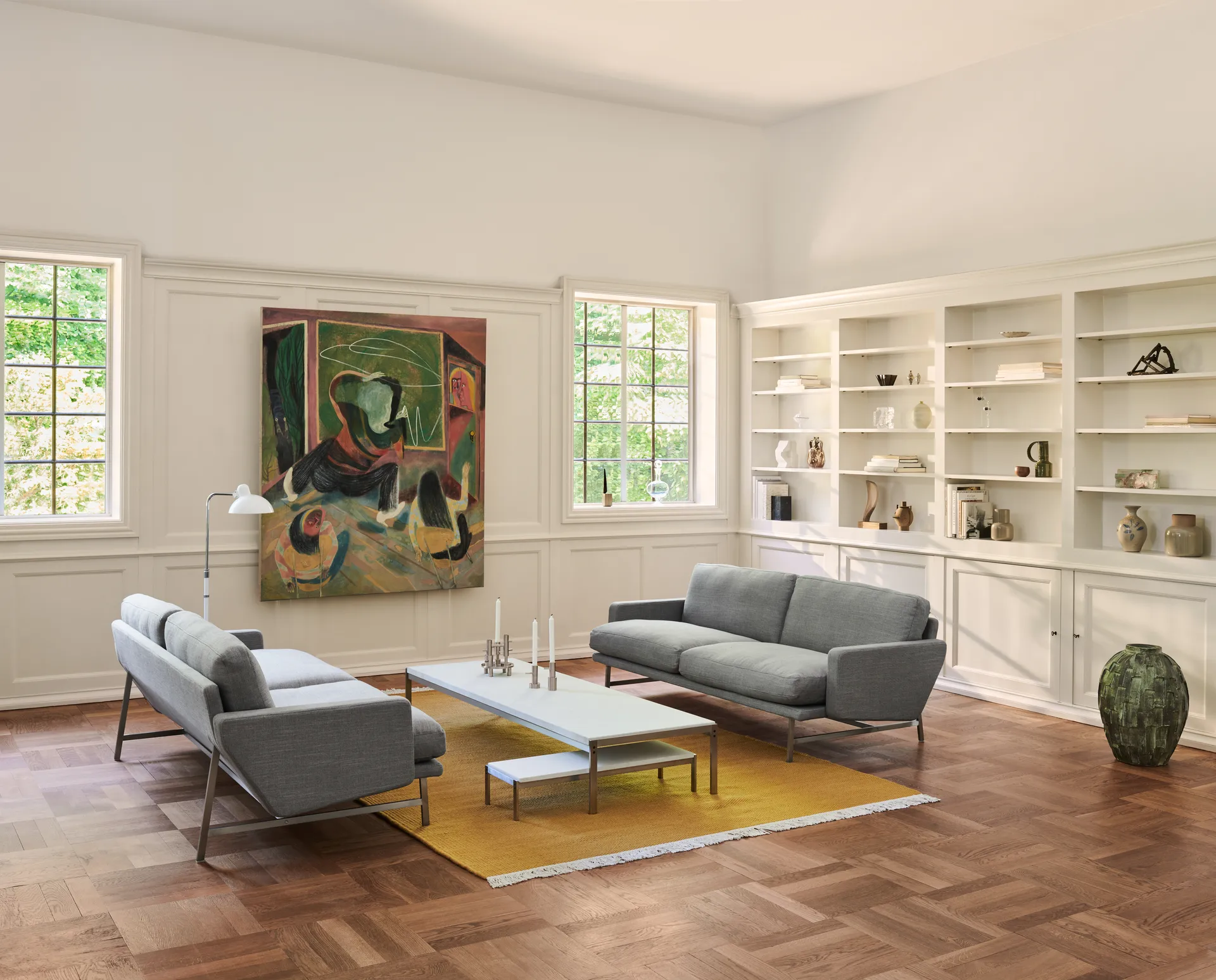 Jaime Hayon Single candle sticks stainless steel, #1 Fritz Hansen