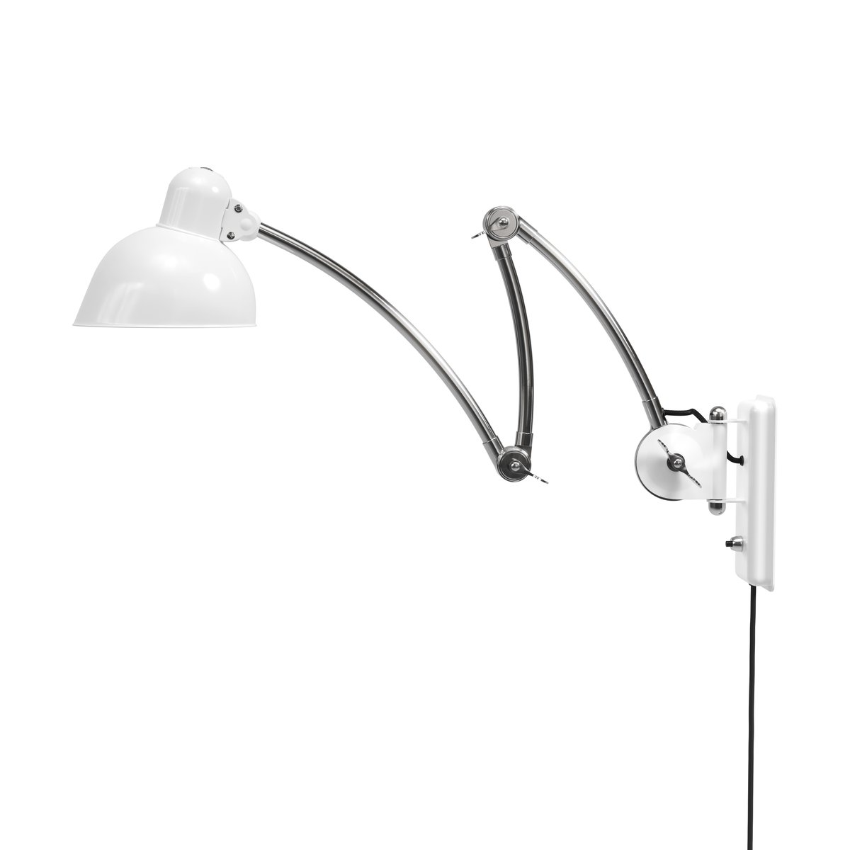 Fritz Hansen Kaiser Idell 6559-W vägglampa White | Scandinavian Design | Wall lights | White
