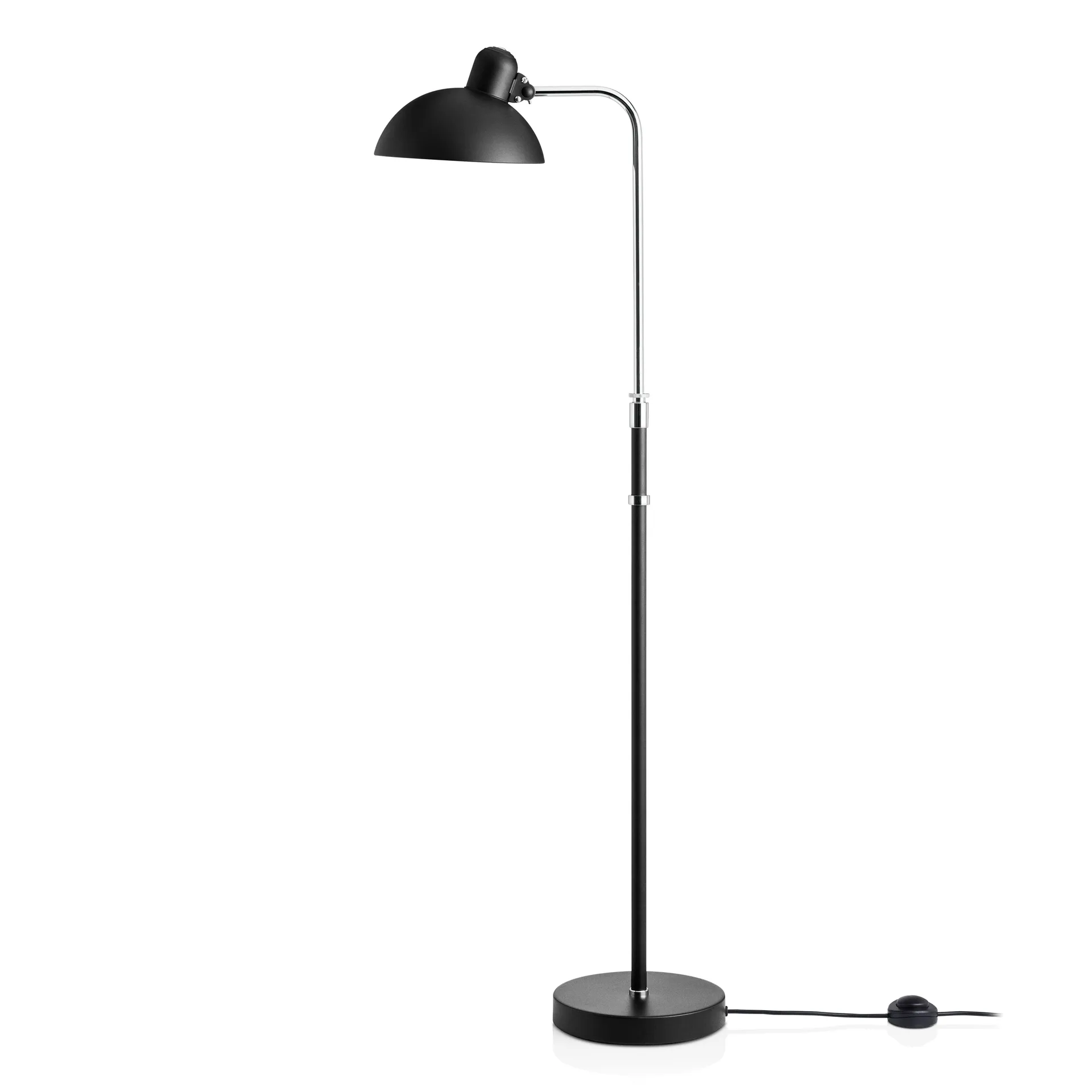 Kaiser Idell 6580-F Luxus floor lamp, Matte black Fritz Hansen