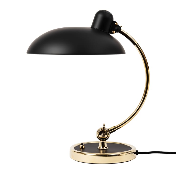 Kaiser Idell 6631-T Luxus table lamp brass - Matte black - Fritz Hansen