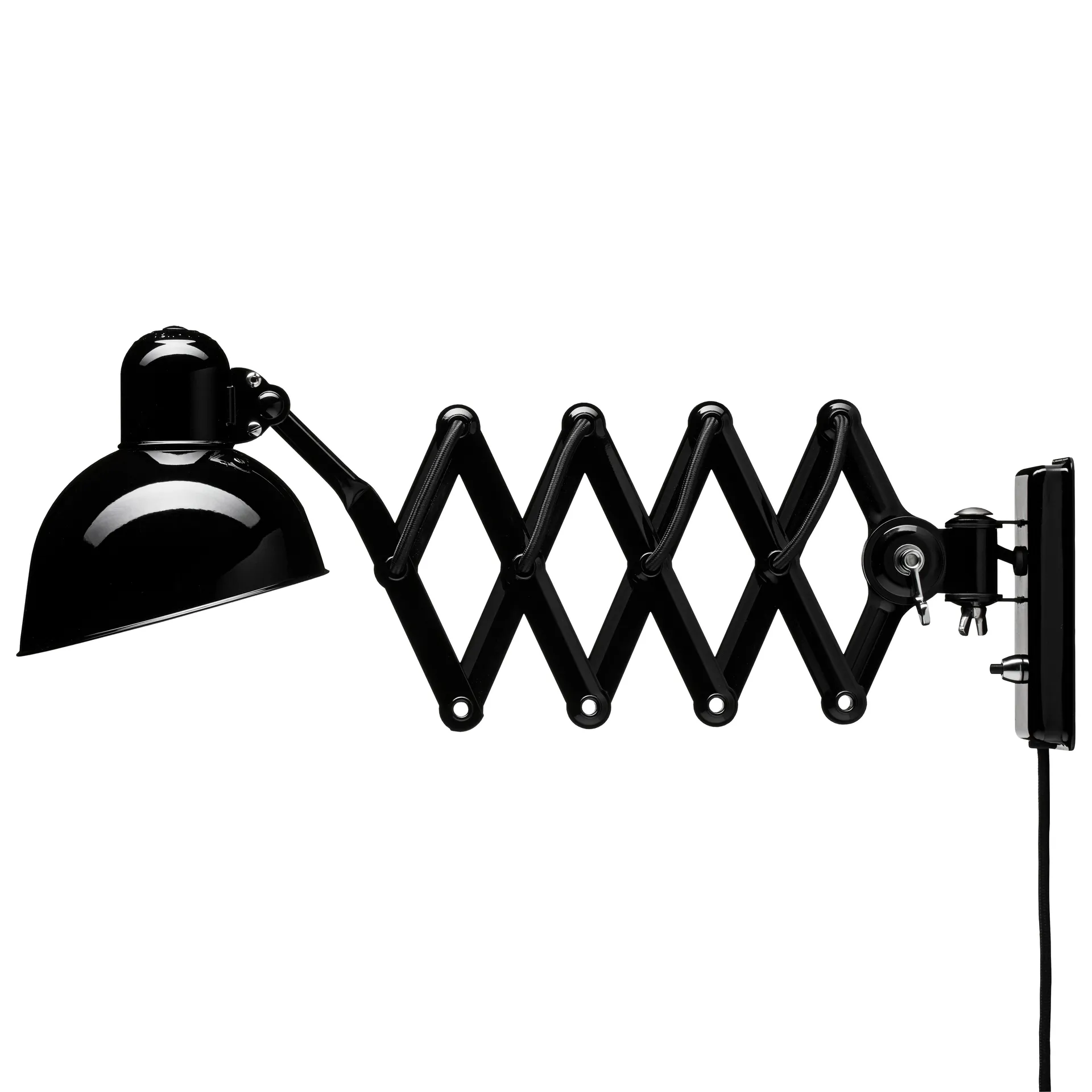 Kaiser Idell 6718-W wall lamp, Black Fritz Hansen