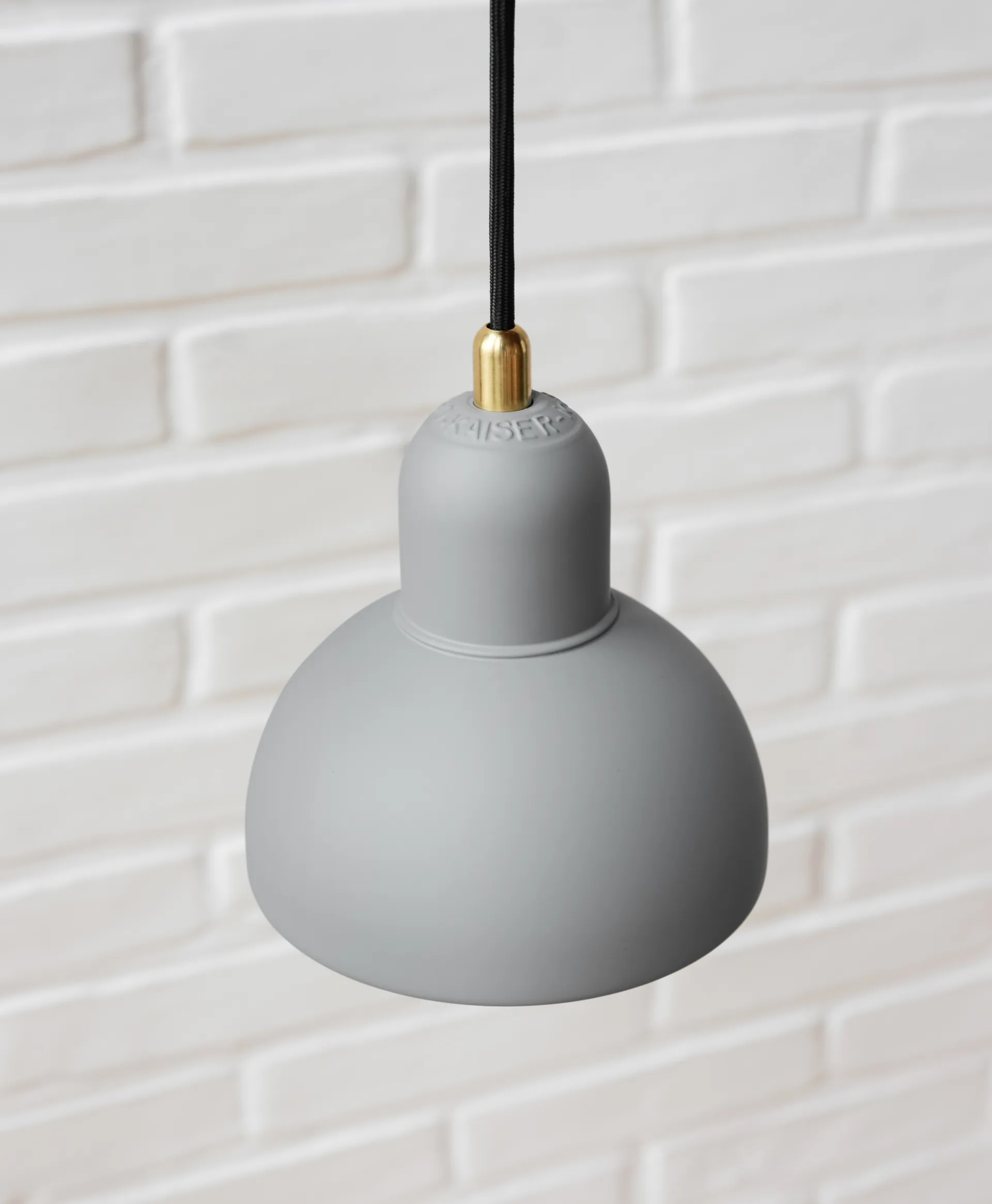 Kaiser Idell 6722-P pendant lamp, Easy Grey Fritz Hansen