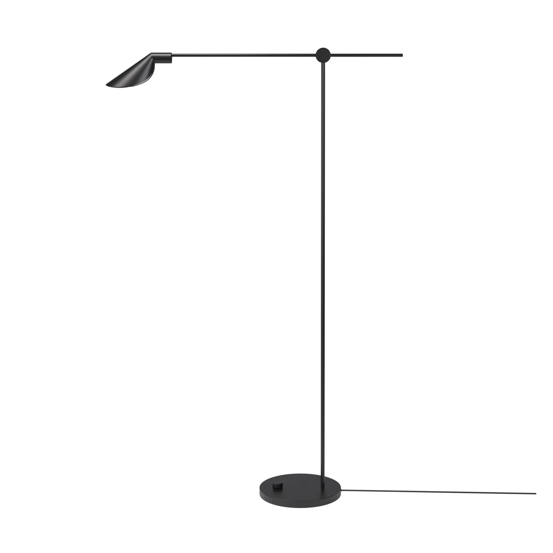 MS011 floor lamp, Black Fritz Hansen