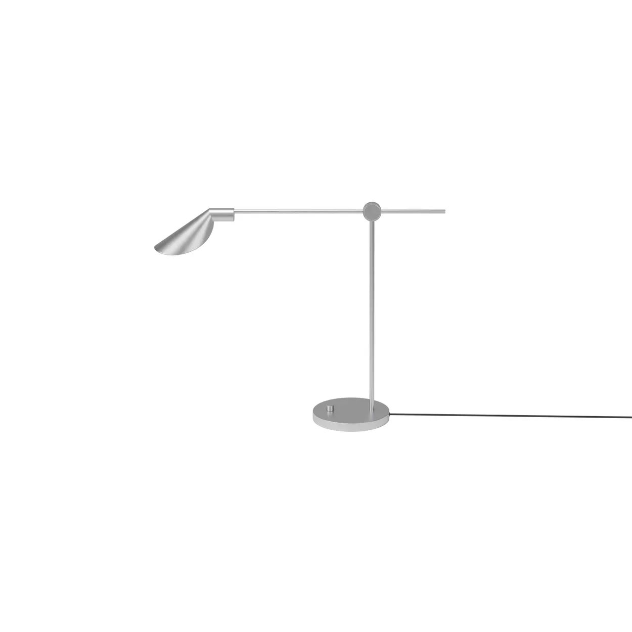 Fritz Hansen MS021 table lamp Steel | Scandinavian Design | Desk & table lamps | Silver-coloured