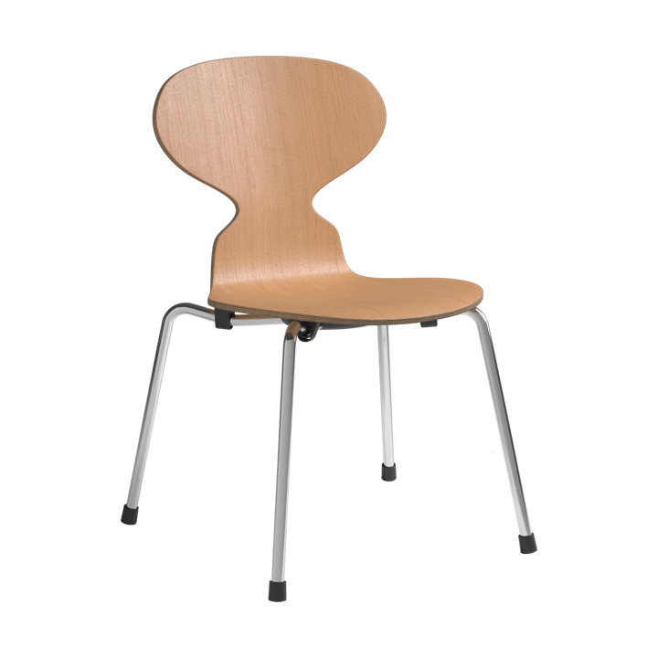 Myran children's chair - Oregon pine-chrome - Fritz Hansen