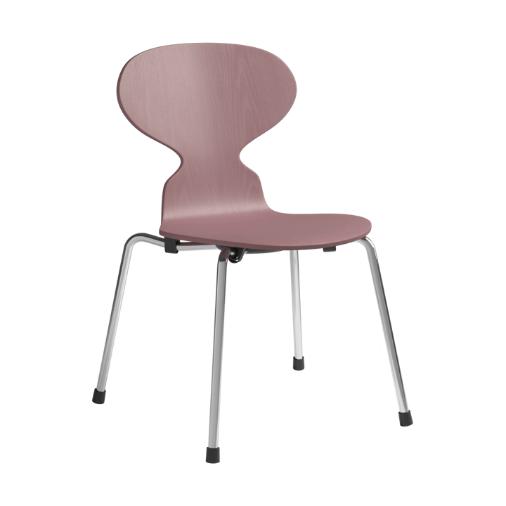 Myran children's chair - Wild rose painted ash-chrome - Fritz Hansen