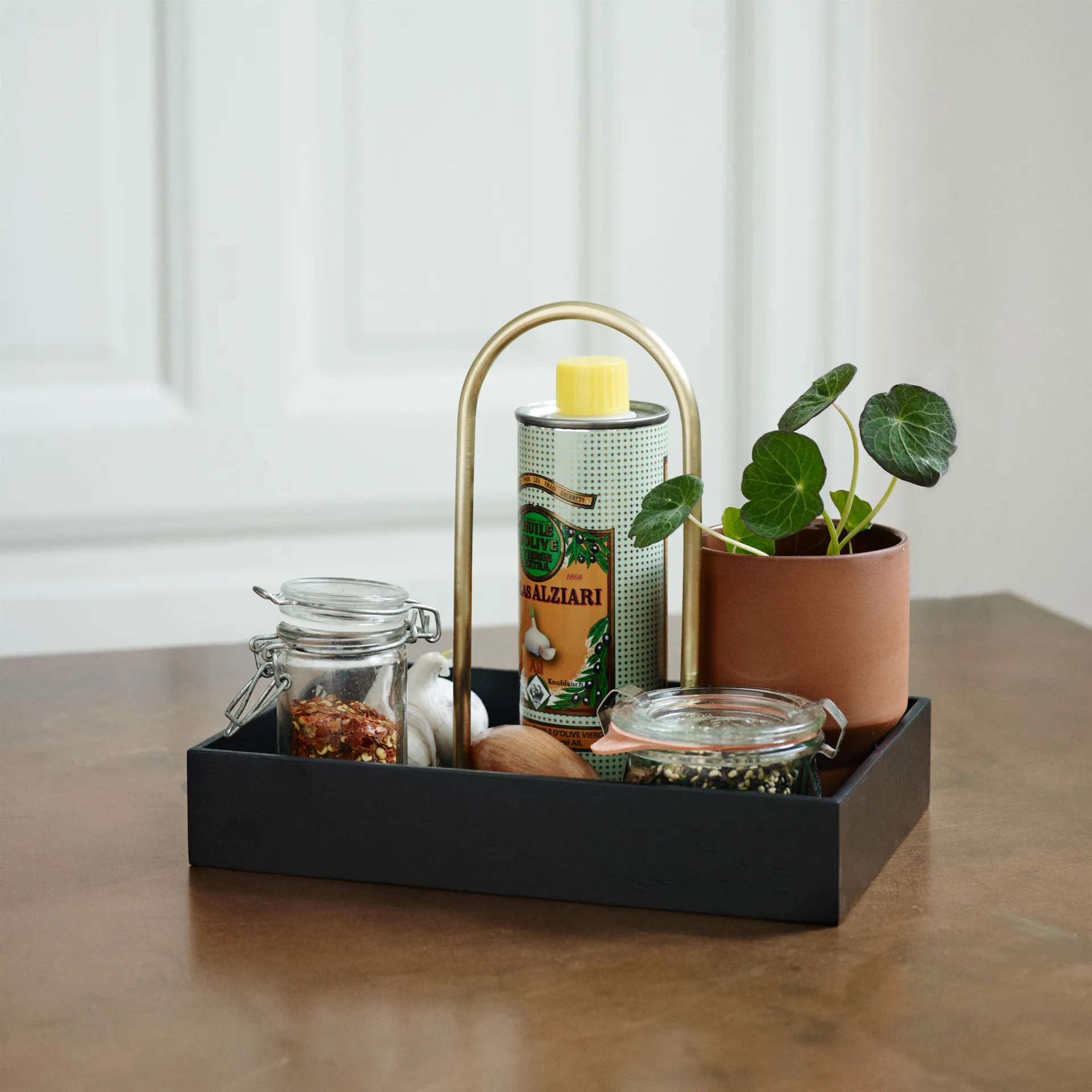 Norr box, black-stained oak Fritz Hansen