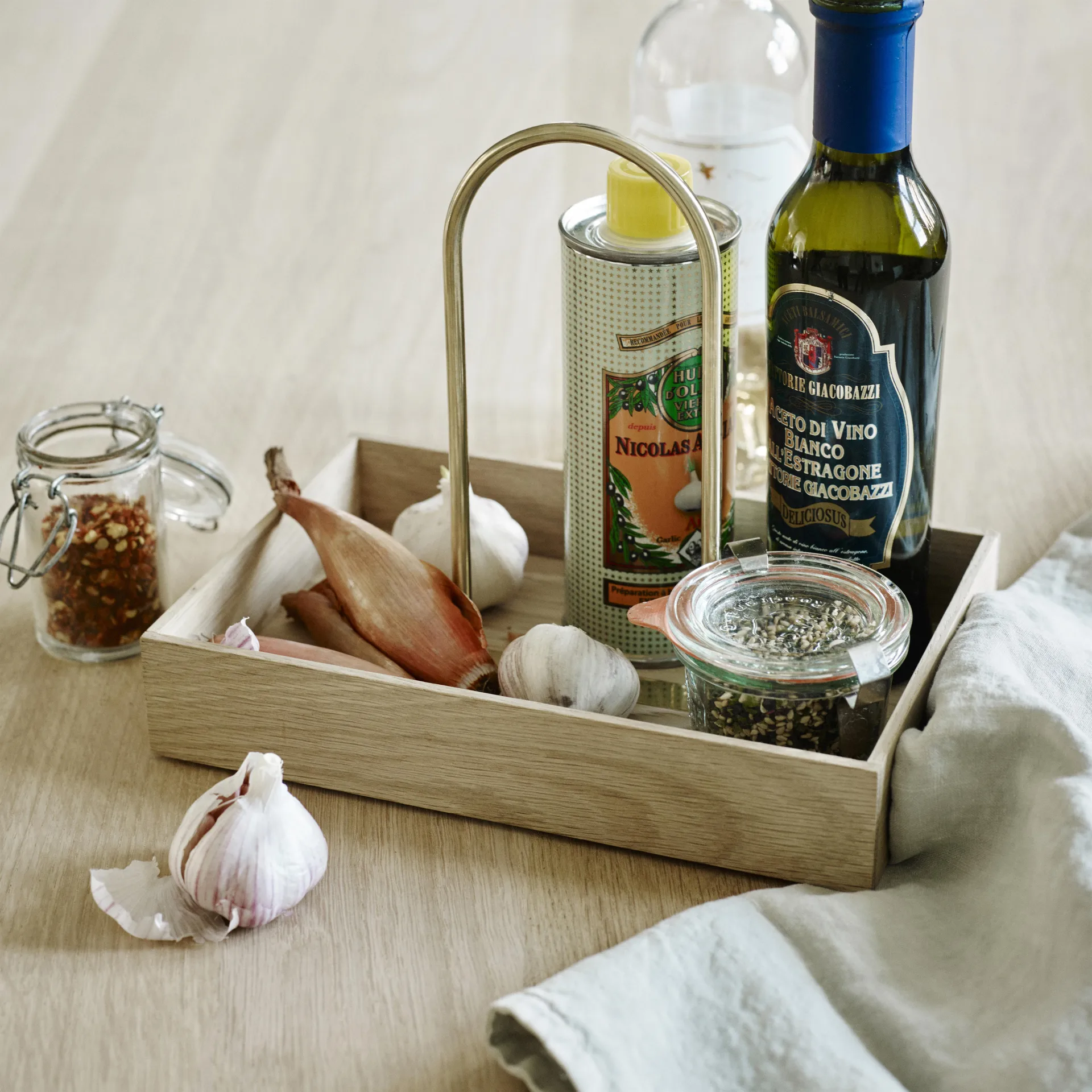 Norr box, oak Fritz Hansen