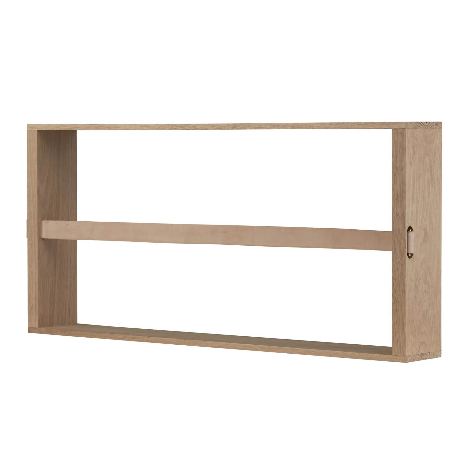 Norr magazine holder, oak Fritz Hansen