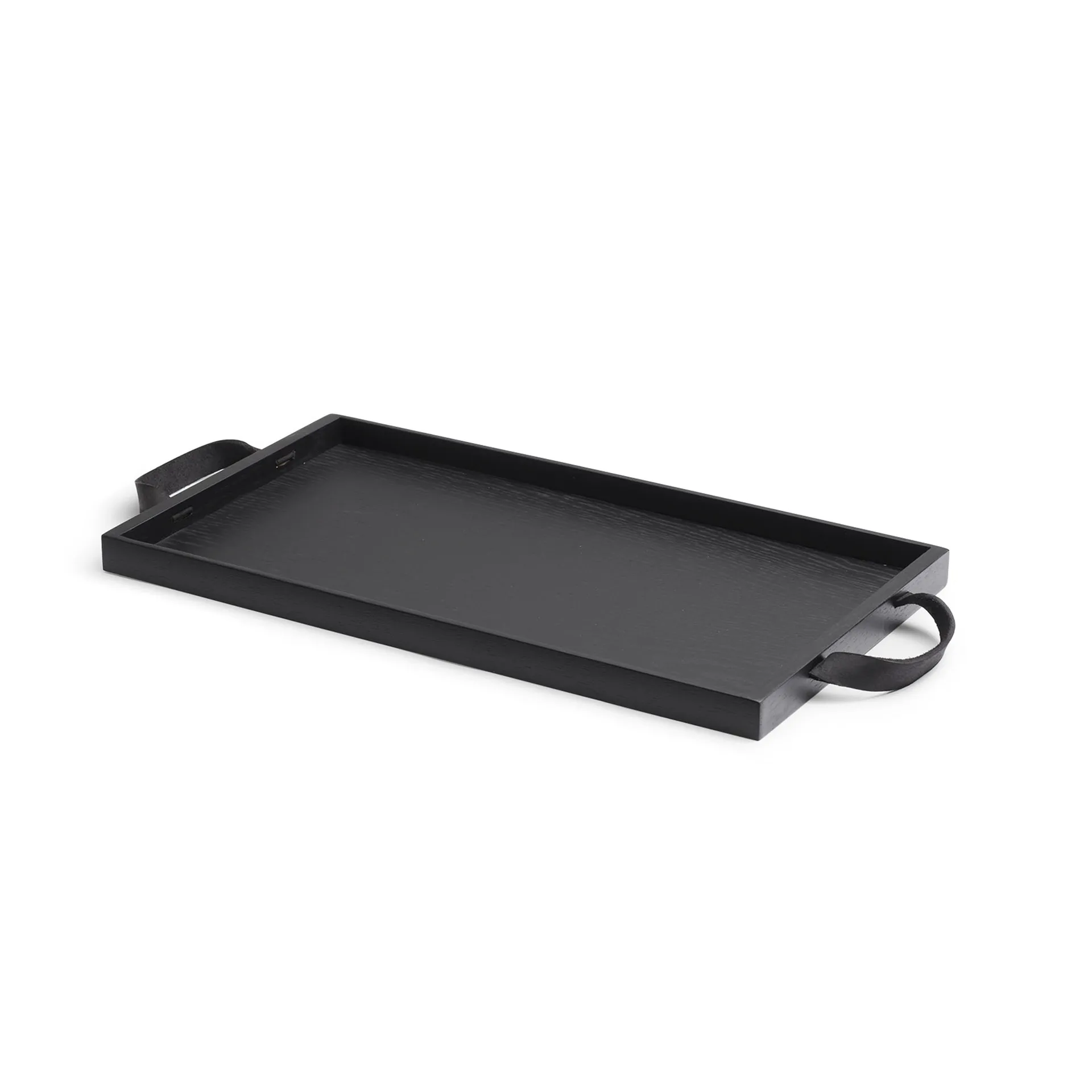 Norr tray 25,5x46 cm, black glazed oak Fritz Hansen