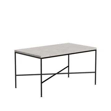 Planner MC310 coffee table - Marble cream-black - Fritz Hansen