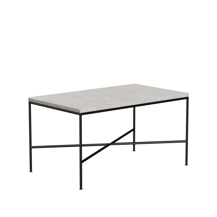 Planner MC310 coffee table - Marble cream-black - Fritz Hansen