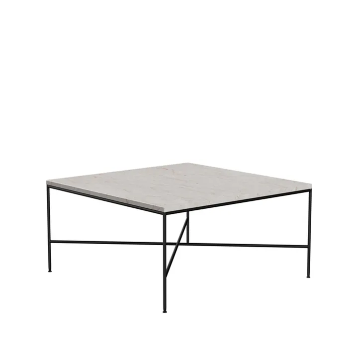 Planner MC320 coffee table - Marble cream-black - Fritz Hansen