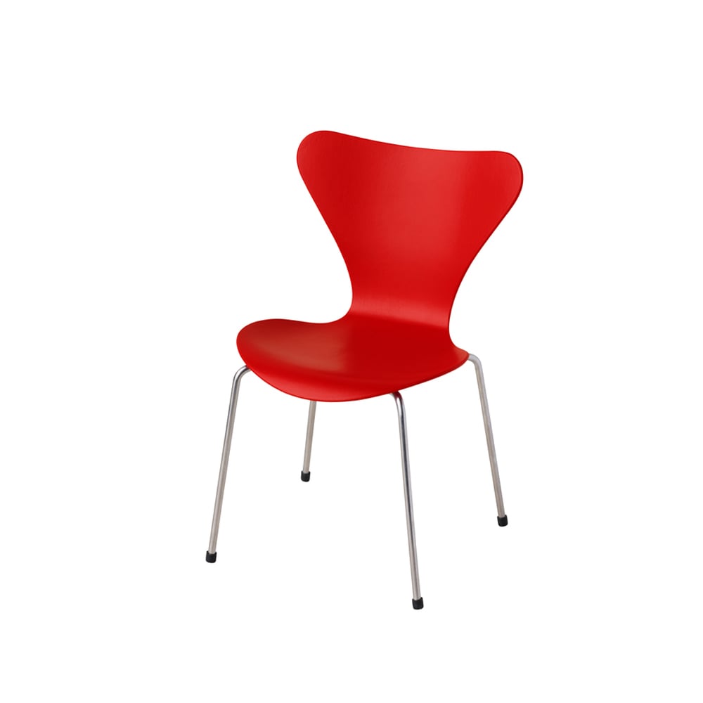 Fritz Hansen Series 7 chair miniature Opium red | Scandinavian Design | Decorative accessories | Red