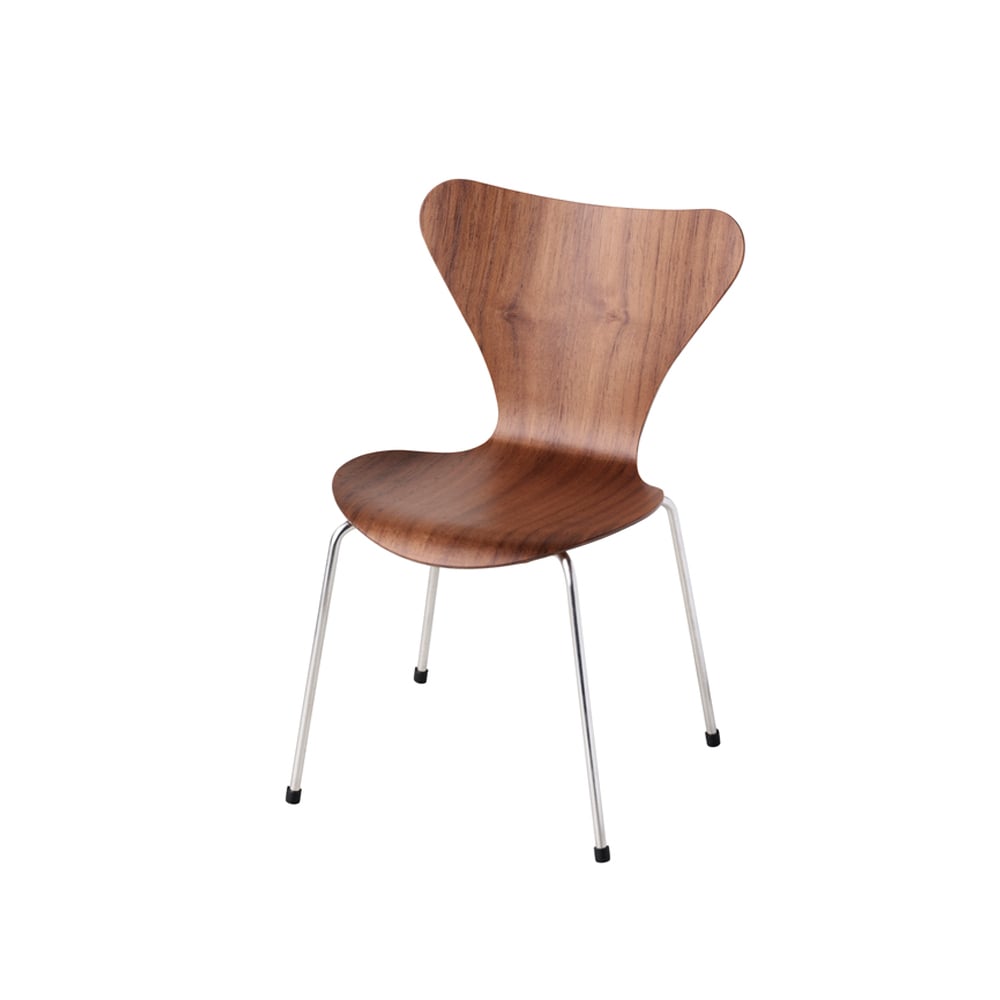 Fritz Hansen Series 7 chair miniature Walnut | Scandinavian Design | Decorative accessories | Brown