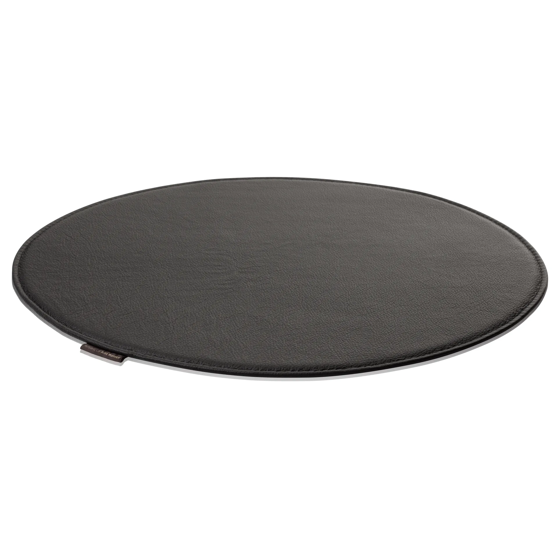 Series 7 chair pad leather, Black Fritz Hansen