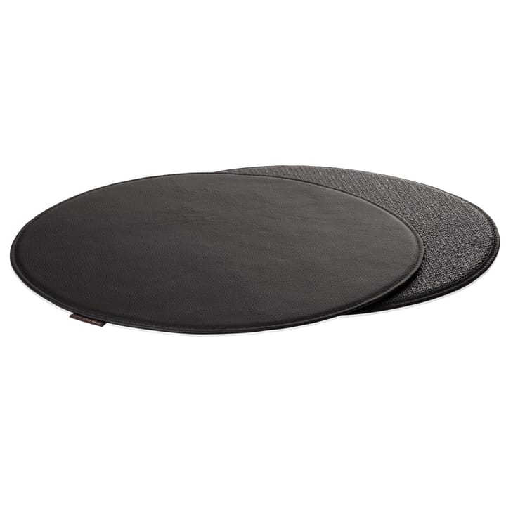 Series 7 chair pad leather - Black - Fritz Hansen