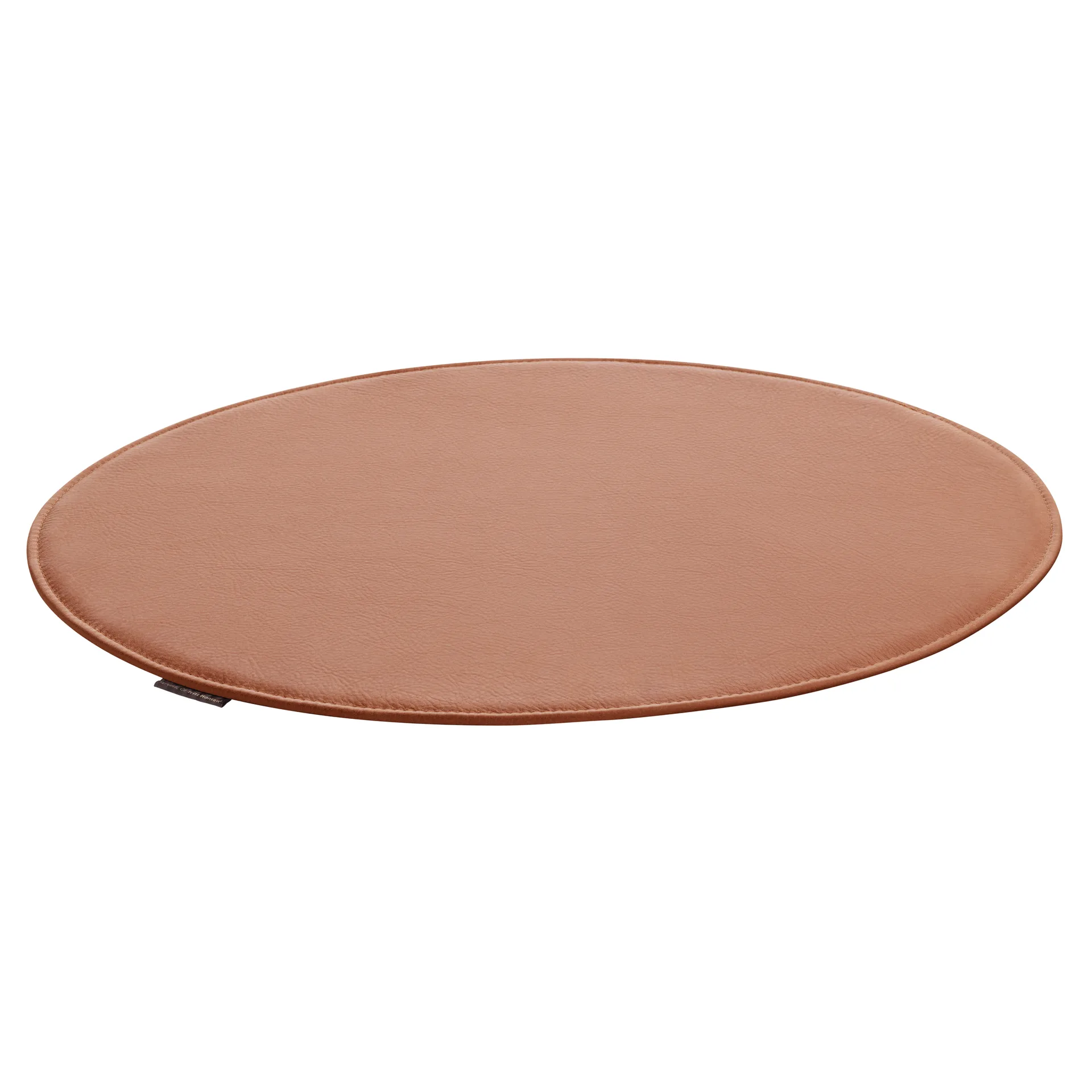 Series 7 chair pad leather, Brown Fritz Hansen