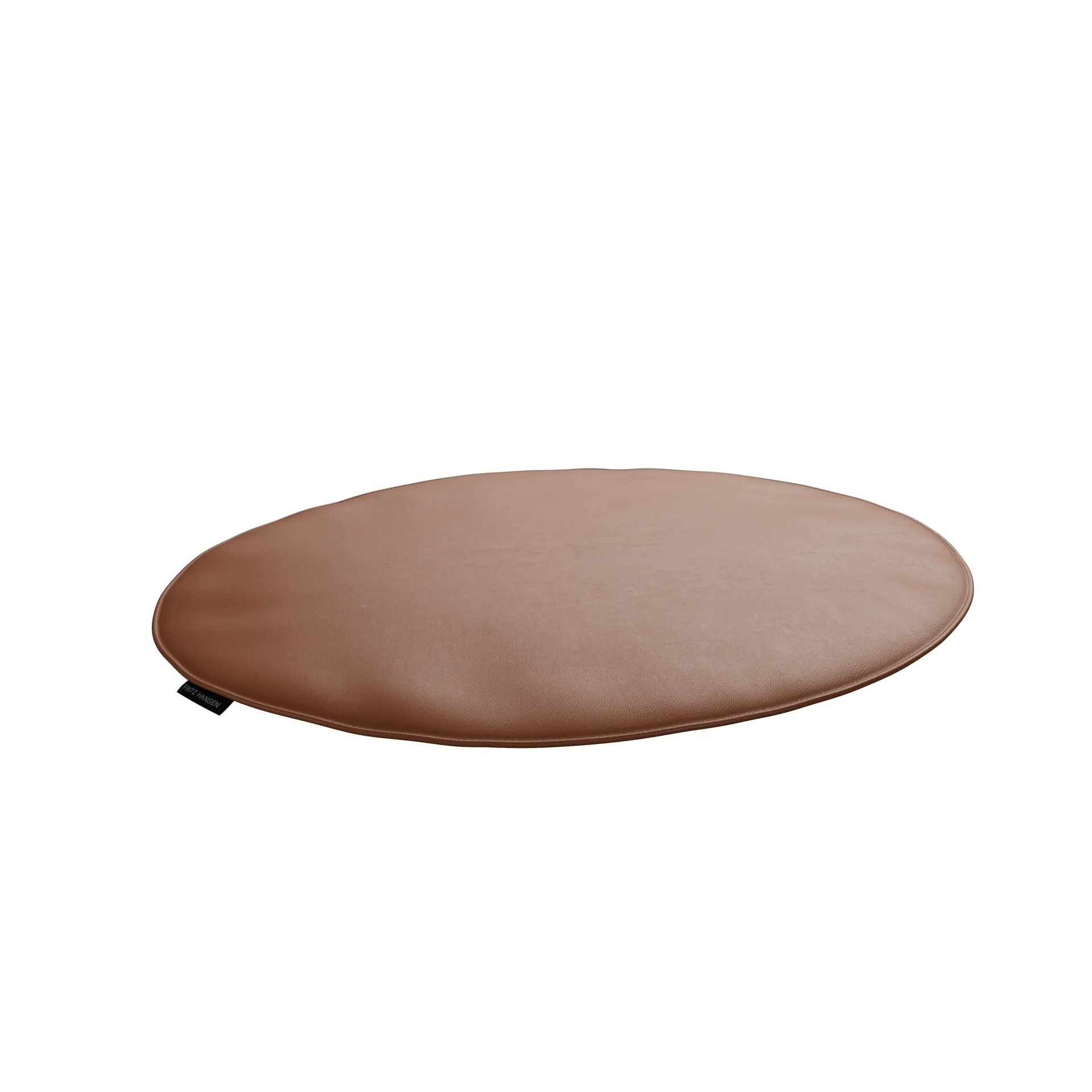 Series 7 chair pad leather, Essential leather Walnut Fritz Hansen