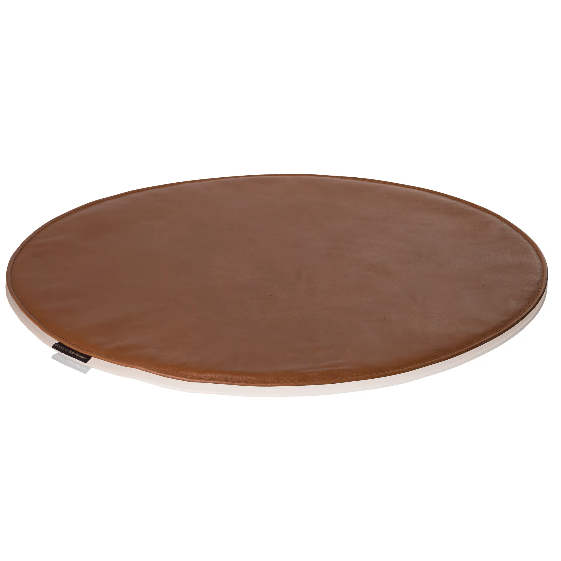 Series 7 chair pad leather, Walnut Fritz Hansen