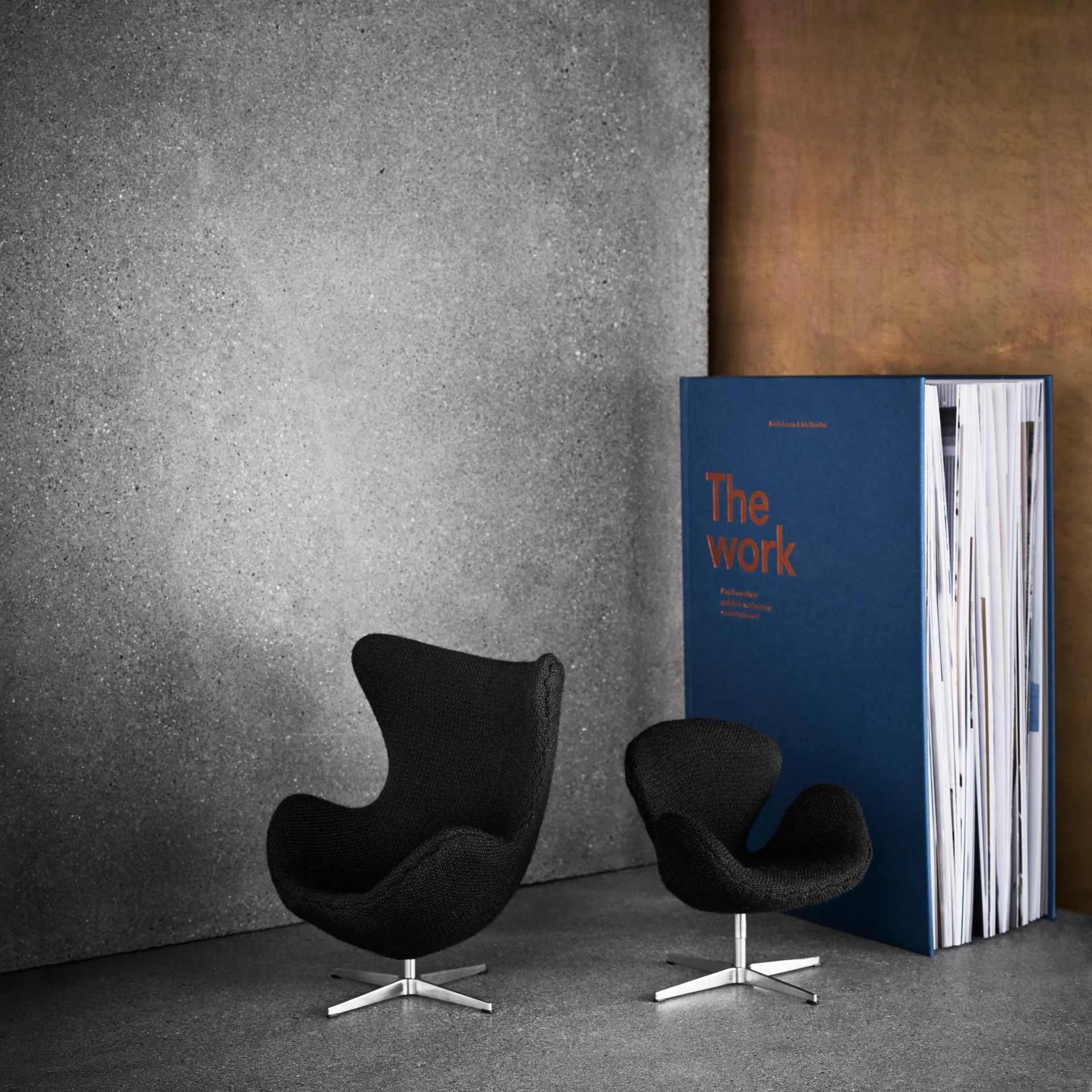 Svanen miniature, Black Fritz Hansen