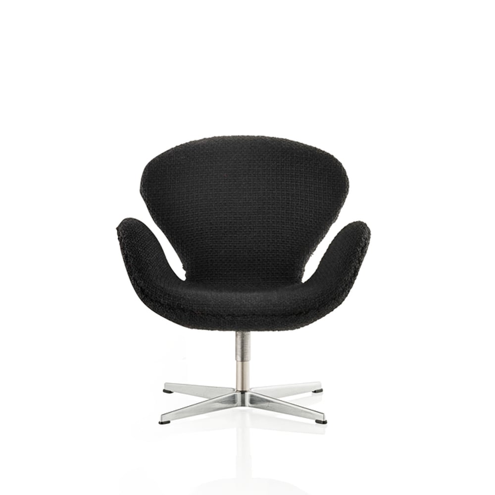 Fritz Hansen Svanen miniature Black | Scandinavian Design | Decorative accessories | Black