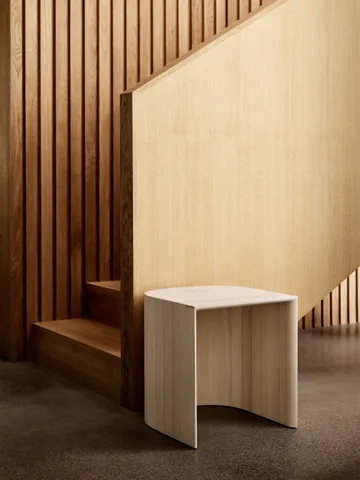 Taburet stool/side table - Oiled pine - Fritz Hansen