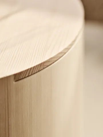 Taburet stool/side table - Oiled pine - Fritz Hansen